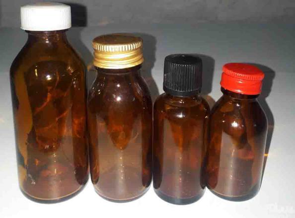 مشخصات انواع بطری شیشه ای دارویی خارجی